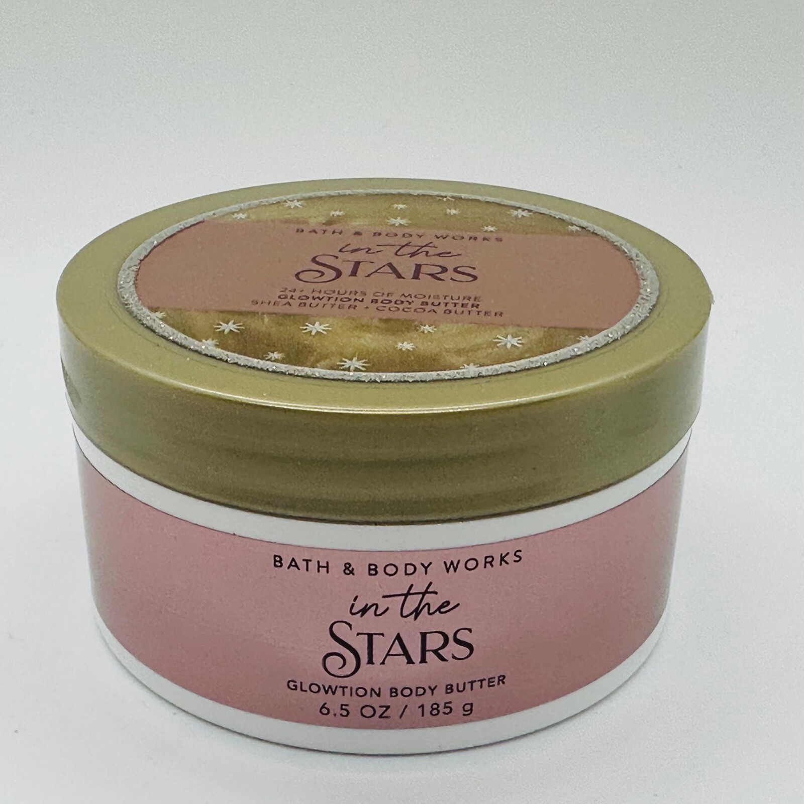2 Tubs Bath & Body Works IN THE STARS Glowtion Body Butter 6.5 oz 185 g
