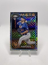 2024 Topps Chrome | #45 Grant Hartwig X-Fractor Refractor RC New York Mets