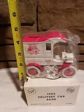 DIE CAST BANK - 1905 DELIVERY CAR  SUGAR RIVER BEAMERS #2125