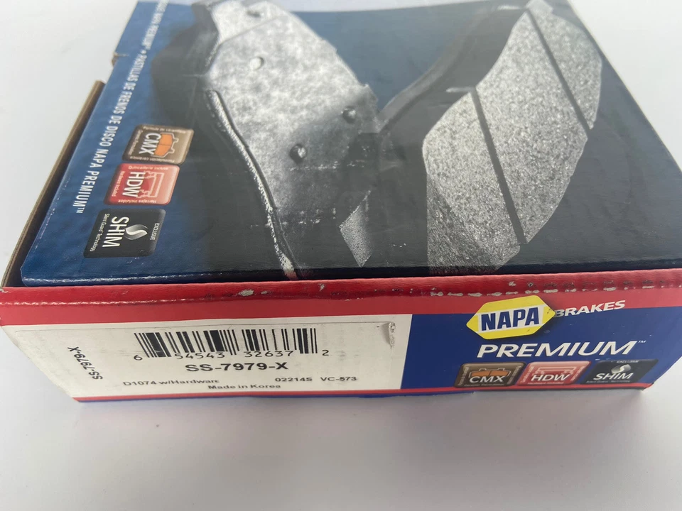 Juego de pastillas de freno delanteras cerámicas SS-7979-X para Kia Spectra Spectra5 D1074 (OR1) Foto 3 de 3