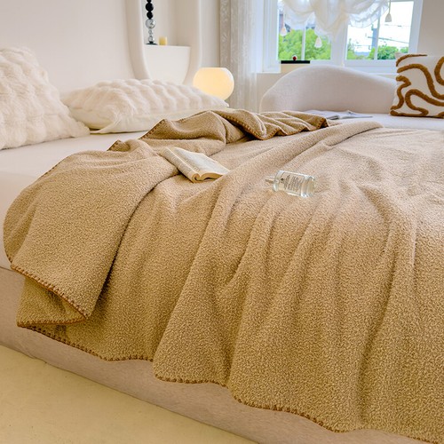 Velvet Blanket Warmful Soft On Sales Multi Size Chinese Blanket For Bed Solid - Picture 32 of 93