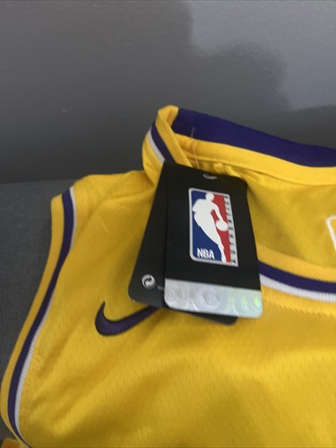 Los Angeles Lakers 2018 Lebron James #23 Nike Gold Size 54 - Picture 5 of 9
