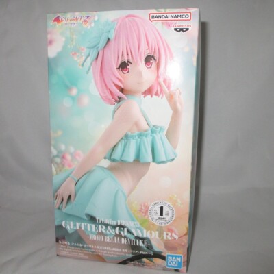 Momo Belia Deviluke Figur Glitzer & Glamours To Love Ru BANDAI aus Japan