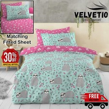 Luxury Sloth Duvet Cover Set