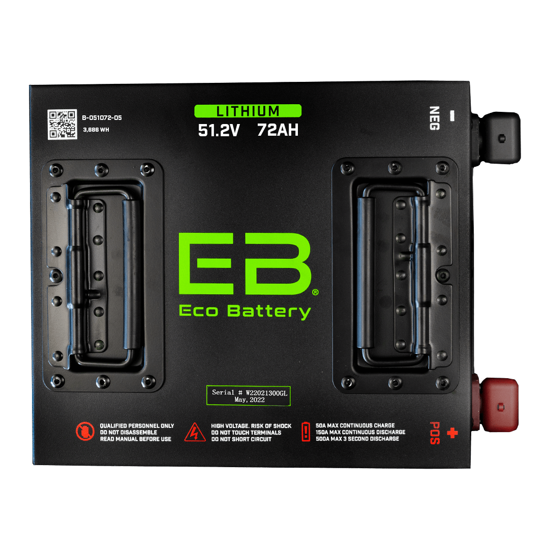 Eco Battery 48V 72Ah Lithium Golf Cart Battery Kit Club Car Precedent