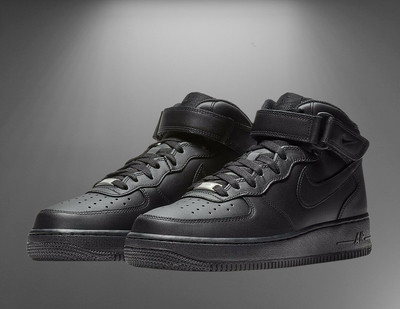 Nike Air Force 1 Mid '07 Shoes Triple 