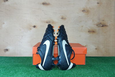 Nike Tiempo Legend IV FG 454316 018 Black boots Cleats mens