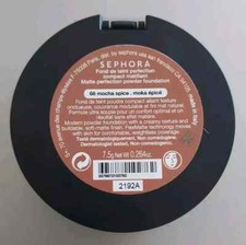 Sephora Matte Perfection Powder Foundation - 66 Mocha Spice - Full Size  SEALED