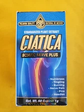 Natural Ciatica Support Sciatica Nerve Plus Supplement Nervio Joints Pain 