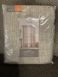 Jcp Home Sydney Grommet Panel 50 W X 84 L Porcelain Sand Ebay
