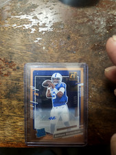 2023 Panini Clearly Donruss - Anthony Richardson #52 Orange Autographs /75 (AU,
