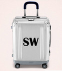 SUITCASE LUGGAGE WORK Personalised Initials Vinyl Decal Sticker. Car, Wall