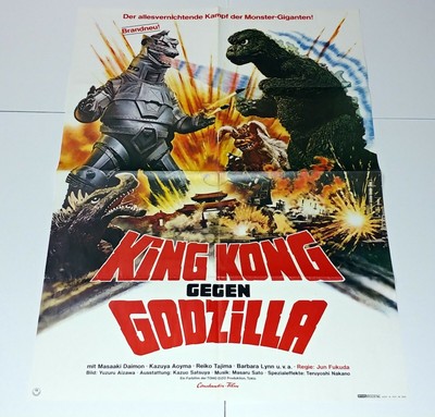 KING KONG vs GODZILLA Mechagodzilla Vintage Monster Movie ...