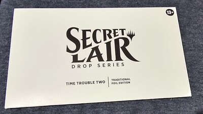 1x Secret Lair: Time Trouble Two Traditional Foil Factory Sealed