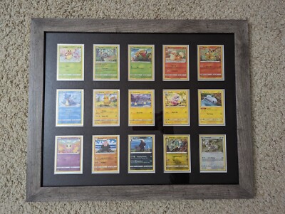 MCDONALDS 2022 POKEMON FULL MASTER SET 15/15 CARDS FRAMED WITH MAT BOARD |  eBay
