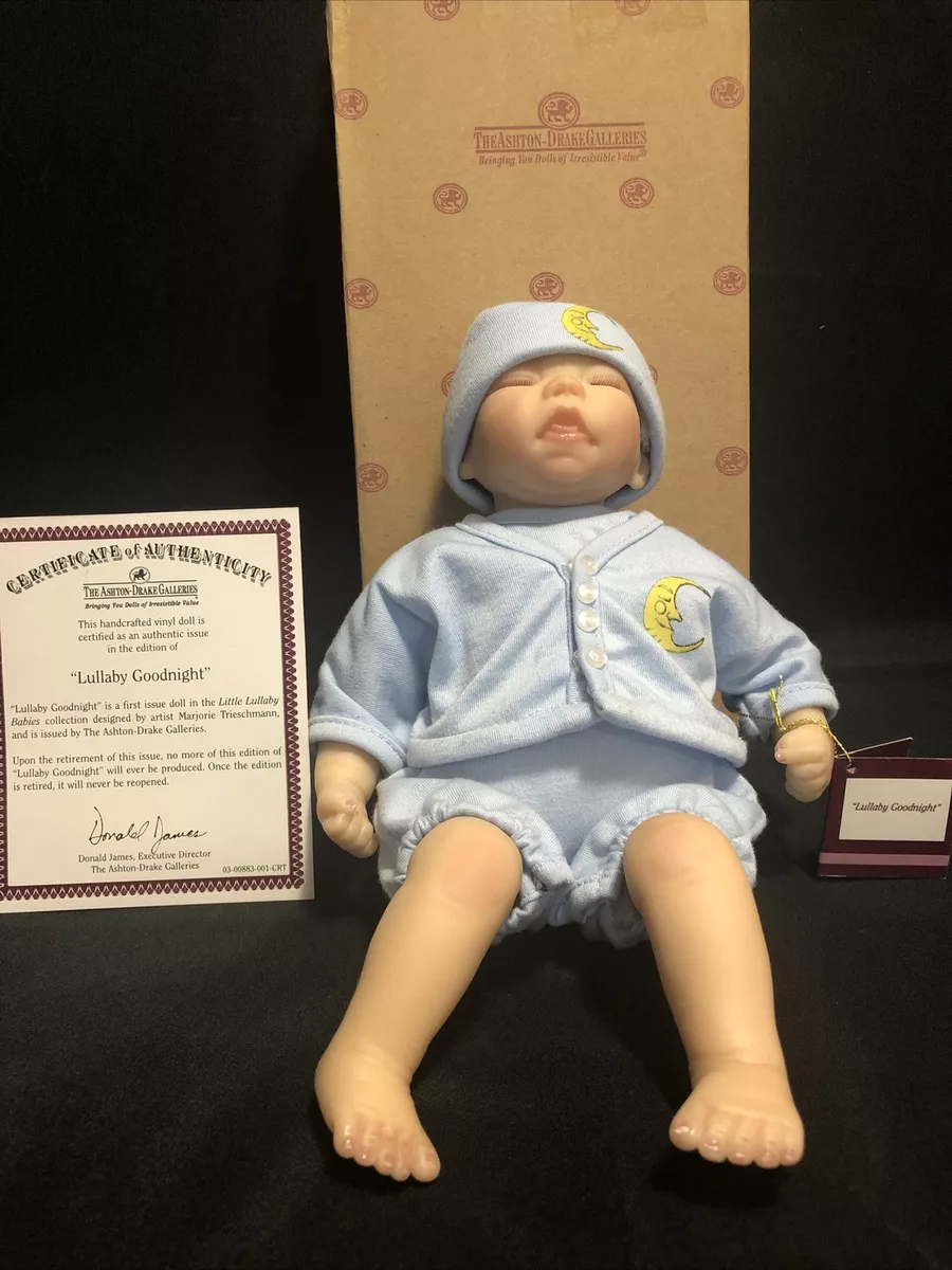 Ashton Drake Lullabye Goodnight Doll by artist Marjorie