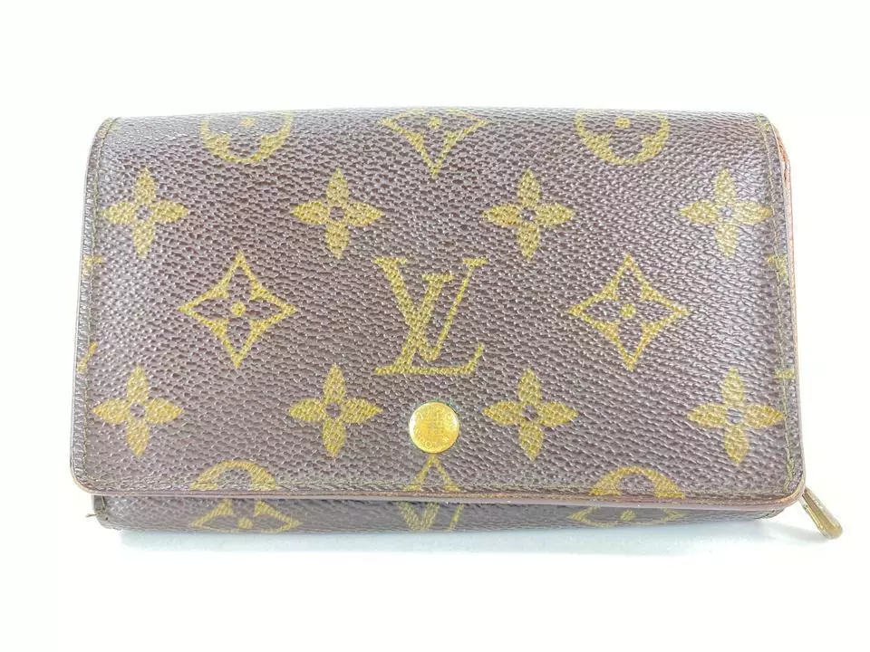 Louis Vuitton Monogram Snap Compact Zippy Wallet 347lvs520