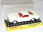 Vintage Dinky Toys 1965 Ford Mustang Fastback 2+2 No. 161 Made in England