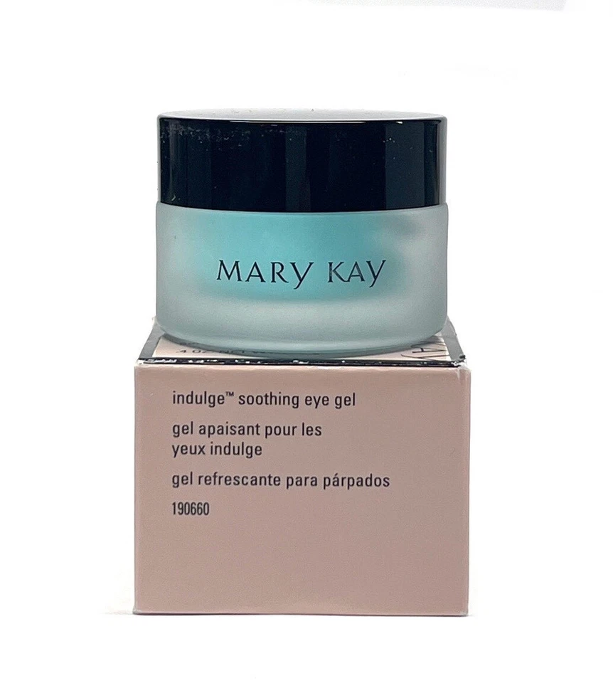 MARY KAY INDULGE GEL CALMANTE PARA OS OLHOS~190660~TAMANHO COMPLETO~NOVO NA CAIXA! - Imagem 2 de 4