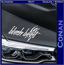 Black Beast Aufkleber Motorhaube Styling Sticker Glänzend Matt Tuning 2