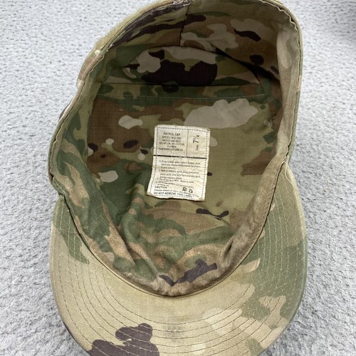 US Military Hat Patrol Cap 7 1/4 Fit Camo Army Uniform Combat Workwear Utility - Picture 5 of 8