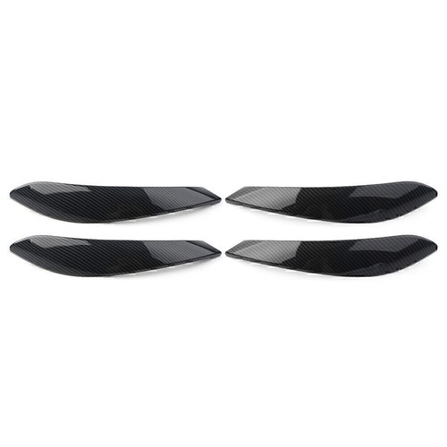 4 Pcs New Carbon Fiber Inner Door Handle Panel Cover Trim For BMW 3 4 Series 3GT - Bild 4 von 7