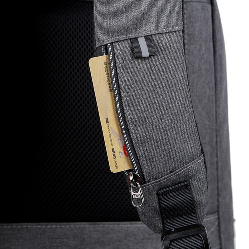 Men Laptop/School Backpack Large Lightweight Business Travel Bag Anti-Theft Lock - Afbeelding 4 van 12