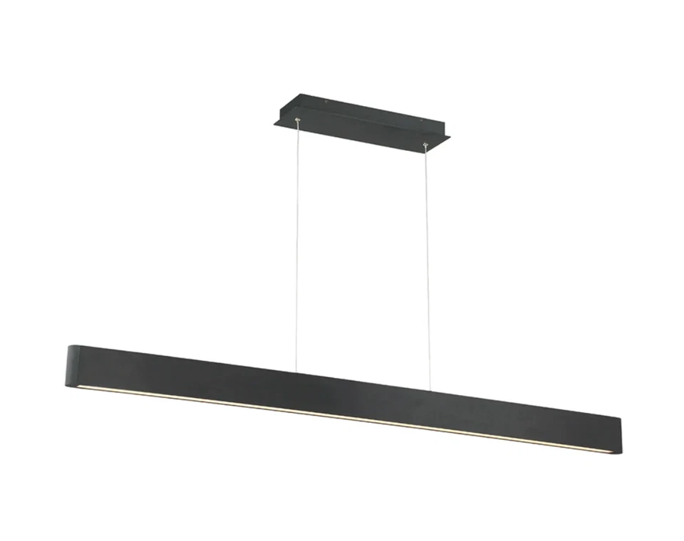 Luz Lineal Moderna WAC Modelo Volo 75"W LED - Negra Foto 2 de 4