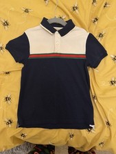 Gucci Boys' T-Shirt Size 6 Years Navy Blue