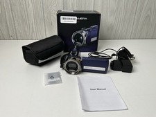 1080P 30FPS Video Camera Recorder 48MP 18X Digital Zoom Camcorder W/ 2 Batteries