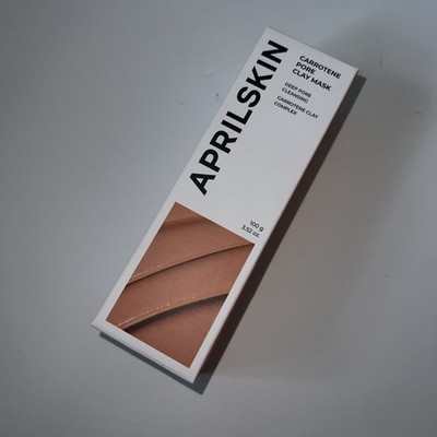 APRILSKIN~Carrotene~Pore Clay Mask~Deep Pore Cleansing~100g/3.52oz~Full Size~NIB