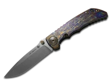 Spartan Blades Harsey Folder Storm Watch Titanium MagnaCut Pocket Knife