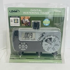 Orbit Digital Watering Timer 3 Outlet 2 Programmable Eco-Series Model 56233