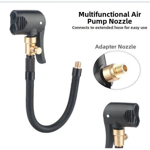 Adapter złącza inflatora opon z gwintem do pomp powietrza do samochodu motocykla roweru - Zdjęcie 9 z 15