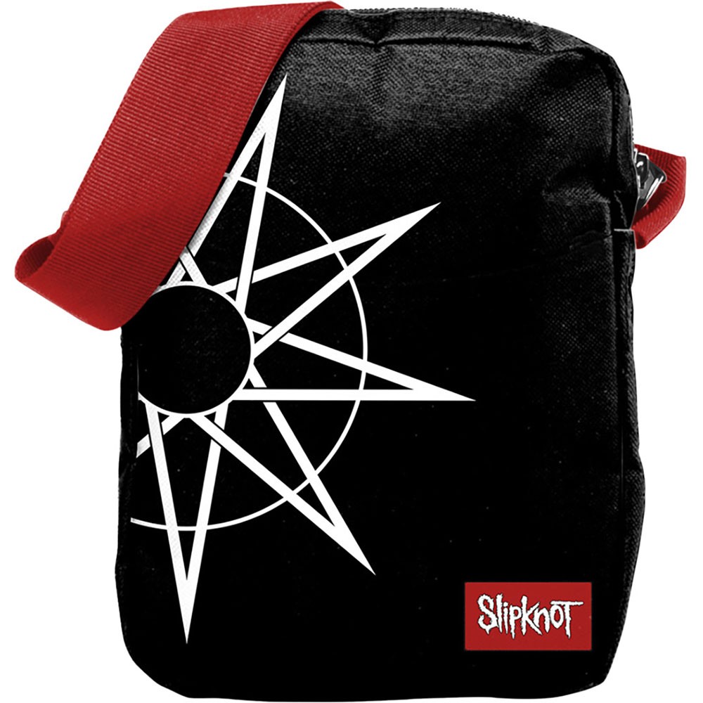 Slipknot Crossbody Bag Star Unisex Official Mens Ladies Black New - Image 3