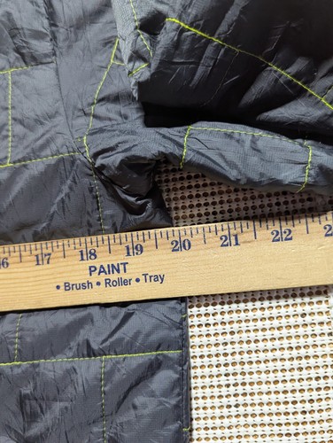 Patagonia Boy Nano Puff Brick Quilt Black Neon Puffer Coat Jacket Sz 2XL 16-18 - Picture 4 of 5
