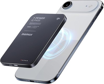 Magnetic Power Bank, 5000mAh Slim Portable Charger Qi2 Certified 15W Ultra-Fast