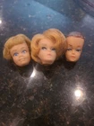 New ListingVintage Barbie Doll Heads Midge Bubblecut Fashionqueen TLC LOT  OOAK Restoration