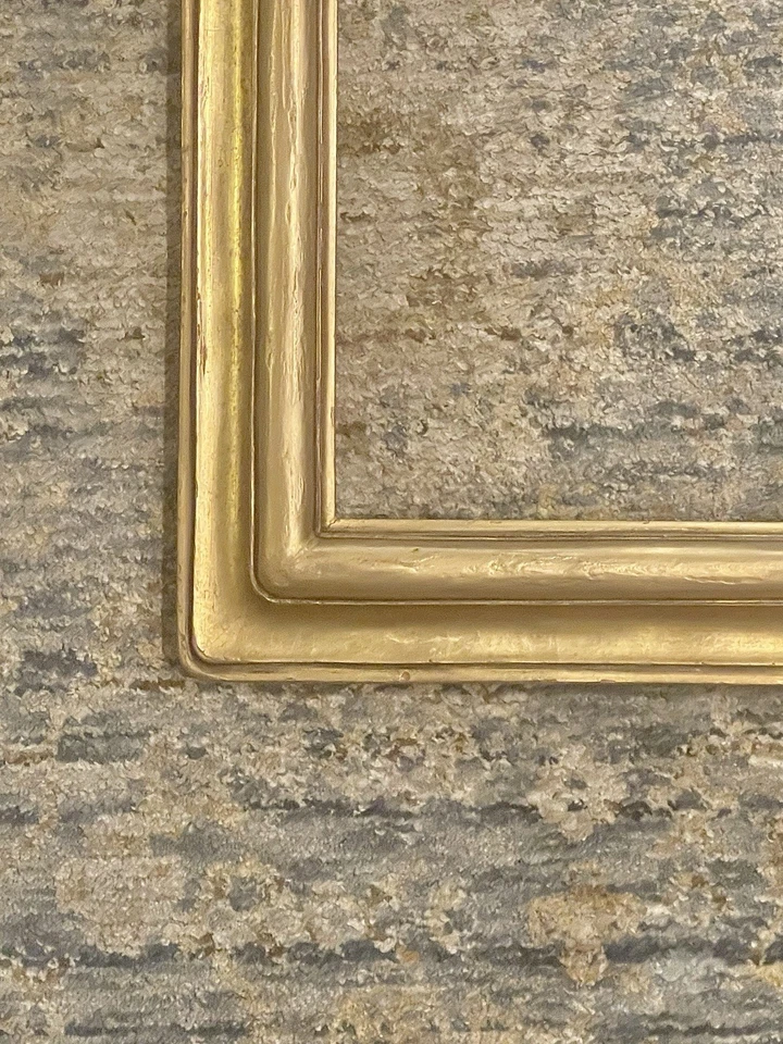 ANTIGUO MARCO DE FOTOS MACKLIN NEWCOMB MODERNO ARTESANÍAS DORADO DORADO 20”x24” Foto 4 de 4