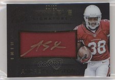 2014 Black Gold Sizeable Signatures Jerseys 90/99 Andre Ellington Auto 06yt