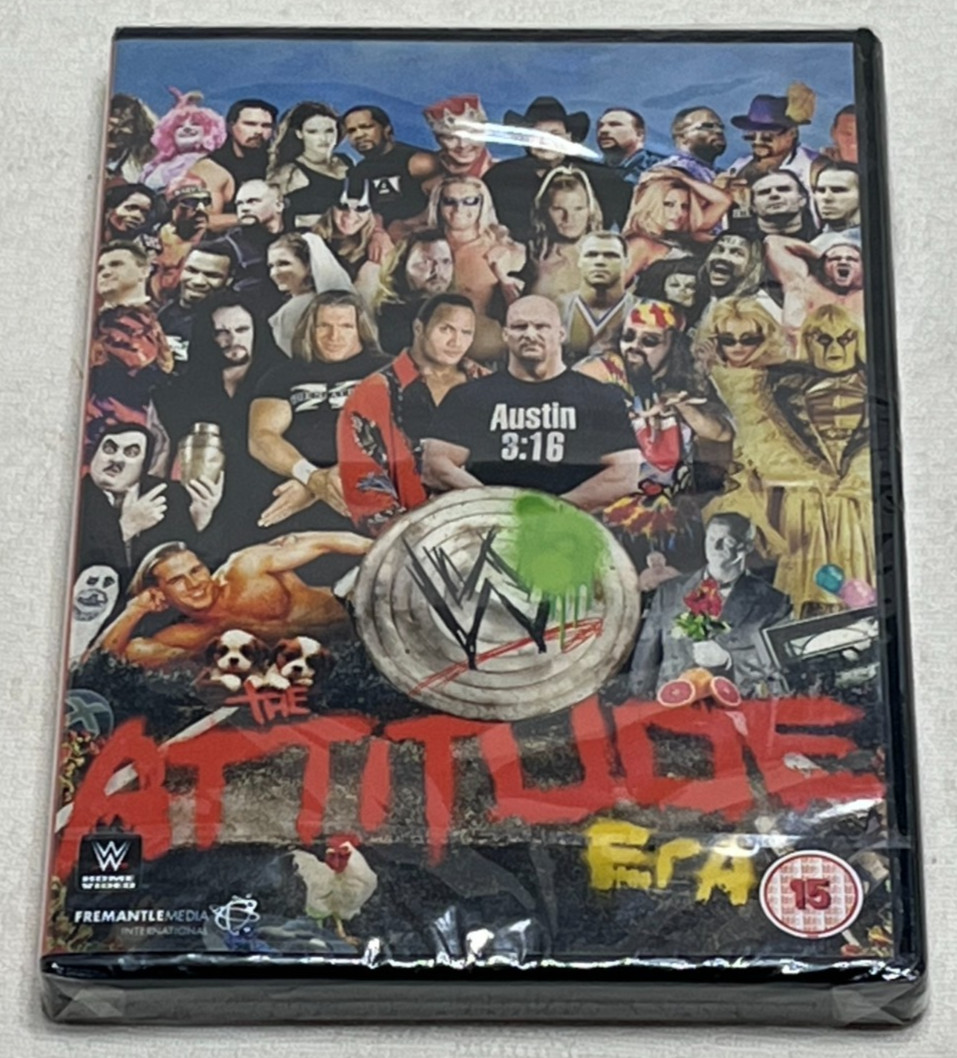 THE ATTITUDE ERA : WWE Wrestling DVD - New & Sealed (FREE UK P&P)