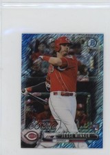 2017 Bowman Chrome Minis Base Rookies Blue Shimmer Refractor Jesse Winker 1m01