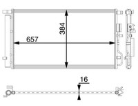 Mahle Kondensator Klimaanlage Premium Line AC 63 000P FüR Hyundai Tucson TL TLE