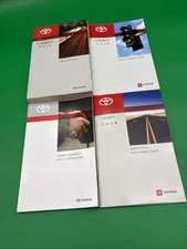 2019 Toyota Camry Owners Manual With Free Shipping