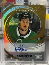 2022-23 Upper Deck Trilogy Fredrik Karlstrom 31/33 Dallas Stars #234