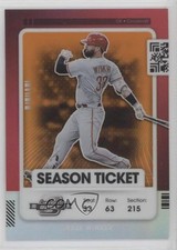 2021 Panini Contenders Season Ticket Optic Orange Prizm /49 Jesse Winker 0p1q