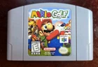 Mario Golf Video Game Cartridge for Nintendo 64-Tested