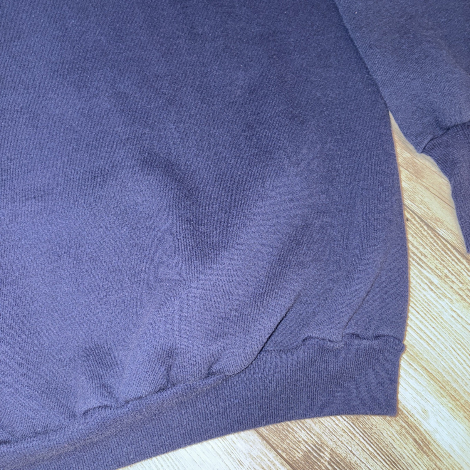 Vtg Logo 7 NY Giants NFL Hoodie Sweatshirt Men's Large Blue Pullover Retro 90s