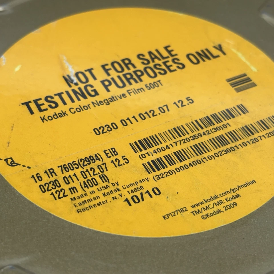 KODAK VISION2 500T 0230/7230 16mm color negative film 122m 400ft - Image 3 of 3
