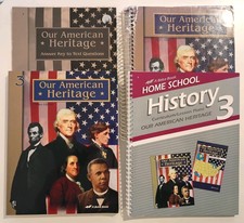 A Beka Our American Heritage Homeschool Histo...